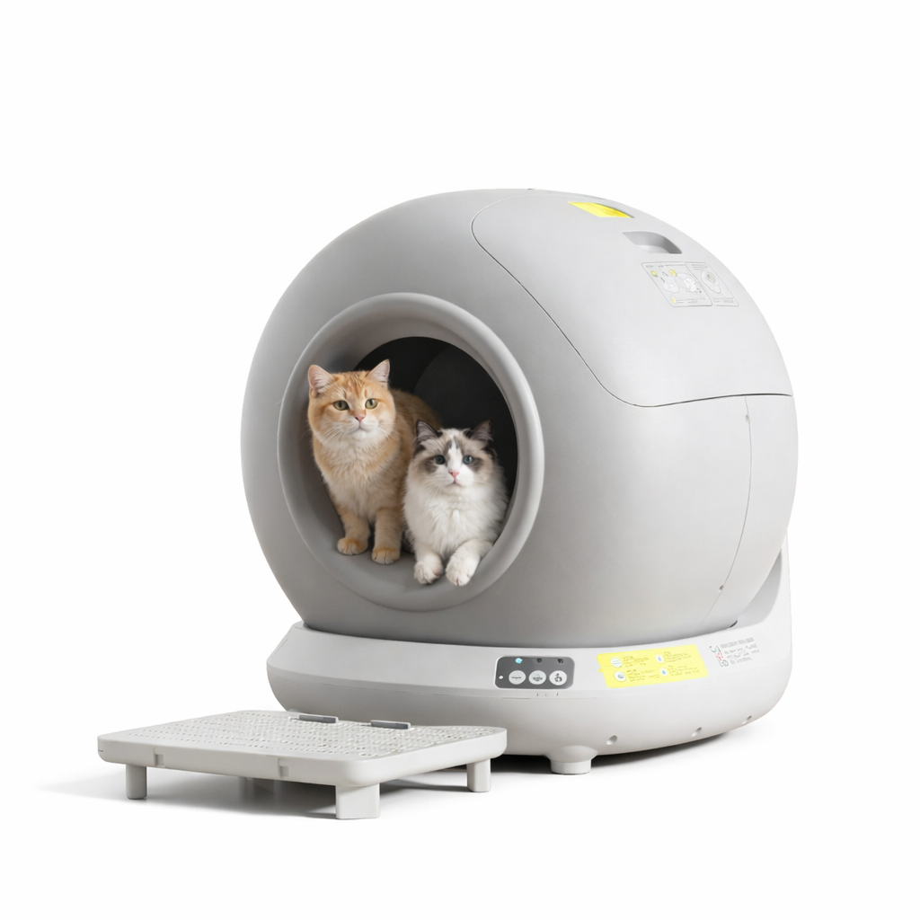 Fully Enclosed Automatic Self-Cleaning Cat Litter Box