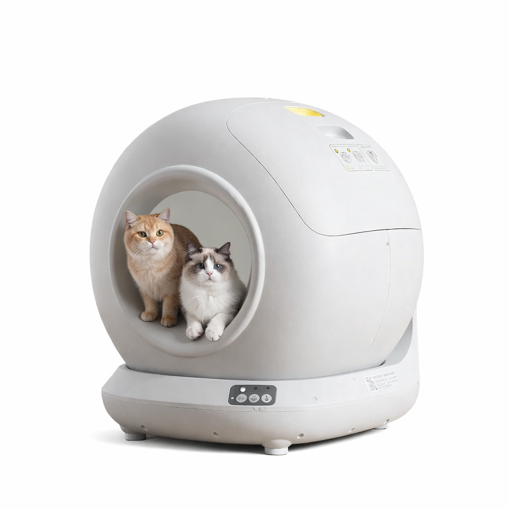 Fully Enclosed Automatic Self-Cleaning Cat Litter Box